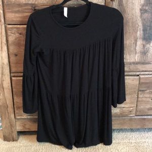 Black tunic